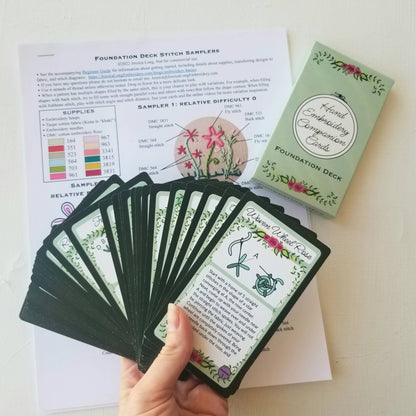 Hand Embroidery Companion Cards