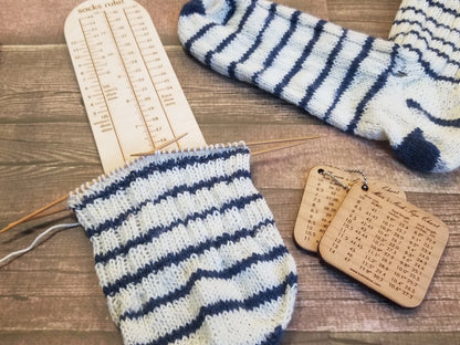 Sock Measuring Ruler