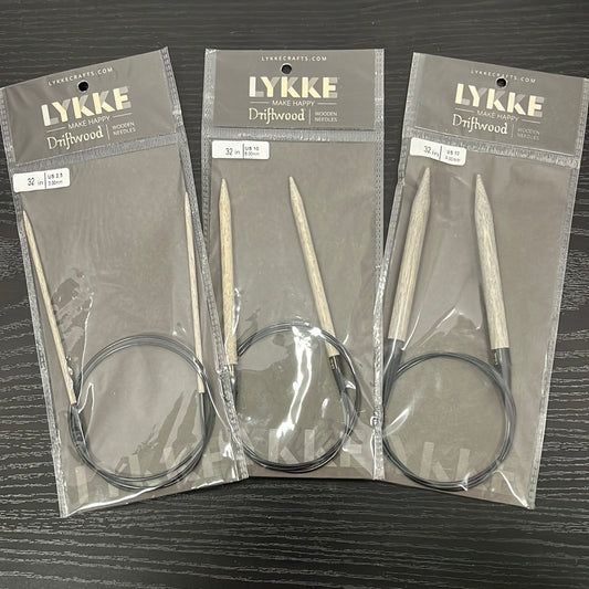 Lykke Driftwood Fixed Circular Needles - 40"