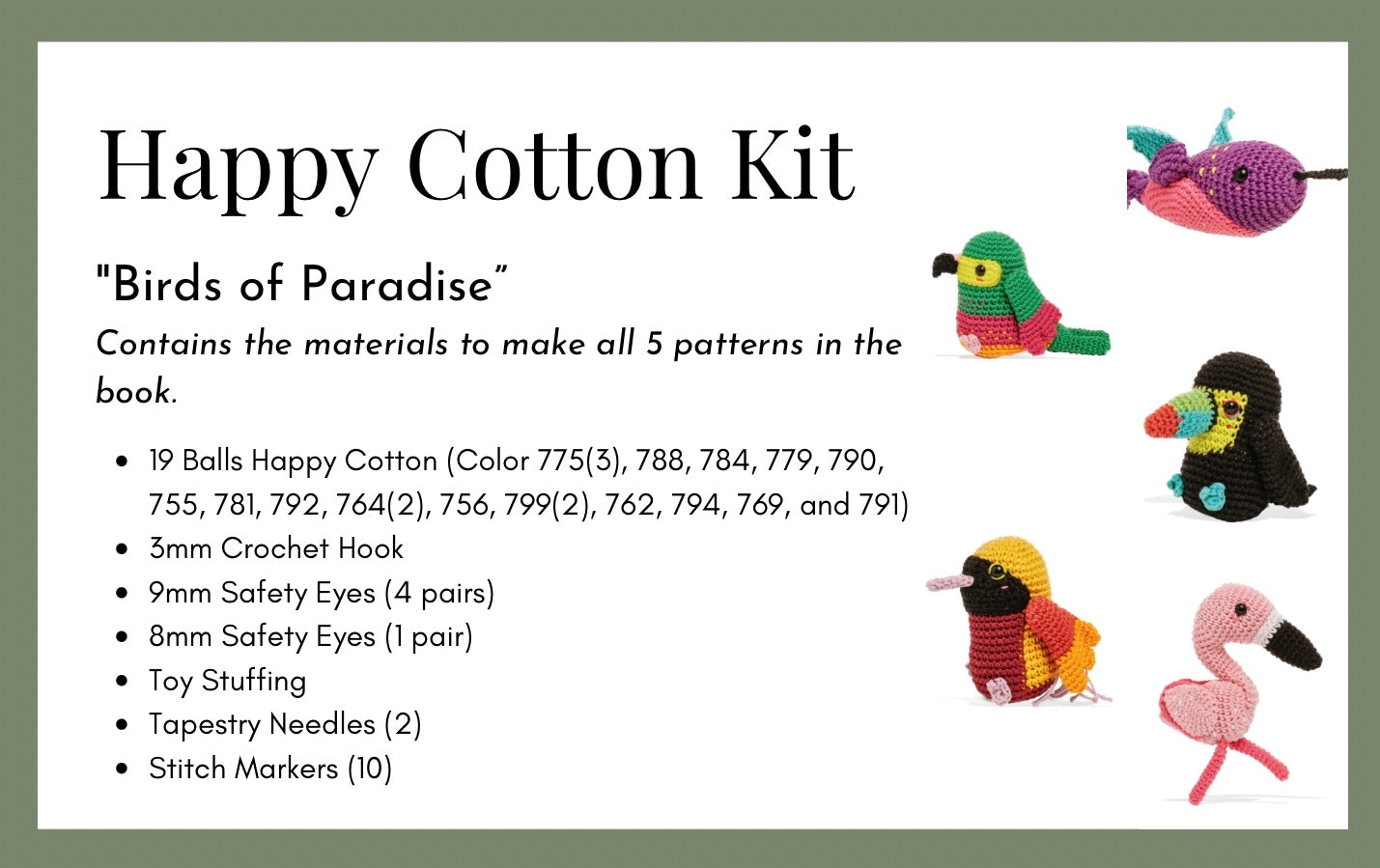 Happy Crochet Kit
