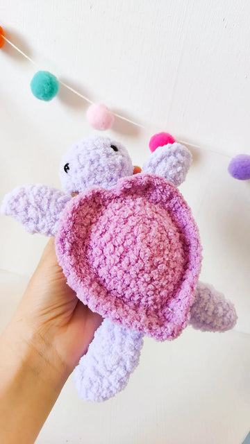 Just Because Card & Turtle Crochet Pattern