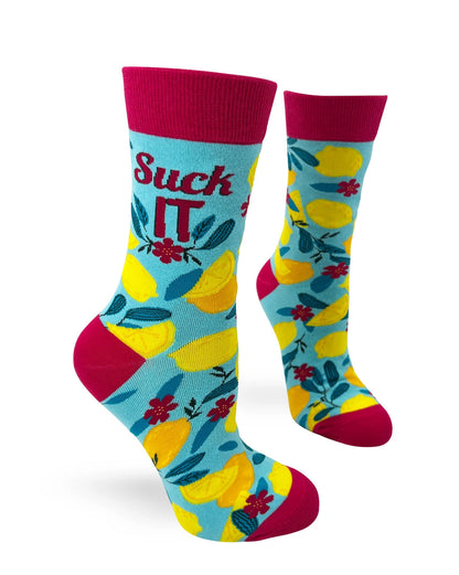 Fabdaz Women's Novelty Crew Socks