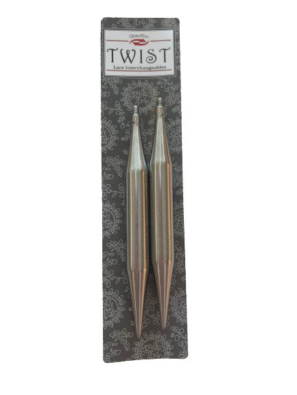 ChiaoGoo Twist - SS Lace Tips - 4”