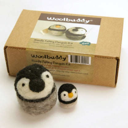 Needle Felting Penguin Kit