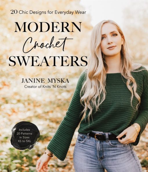 Modern Crochet Sweaters - Book