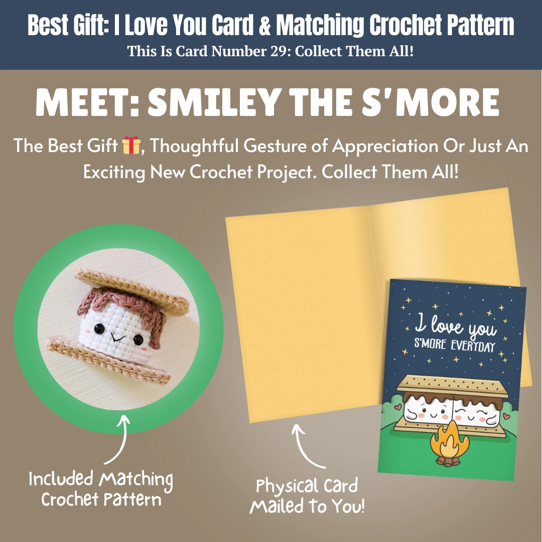 Love Card & Smore Crochet Pattern