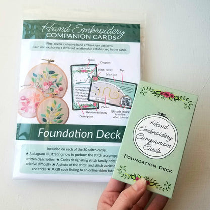 Hand Embroidery Companion Cards