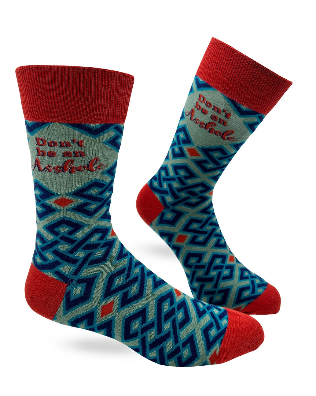 Fabdaz Men's Novelty Crew Socks