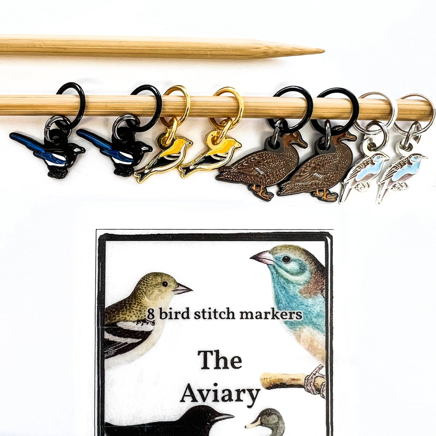 Aviary Stitch Marker Pack